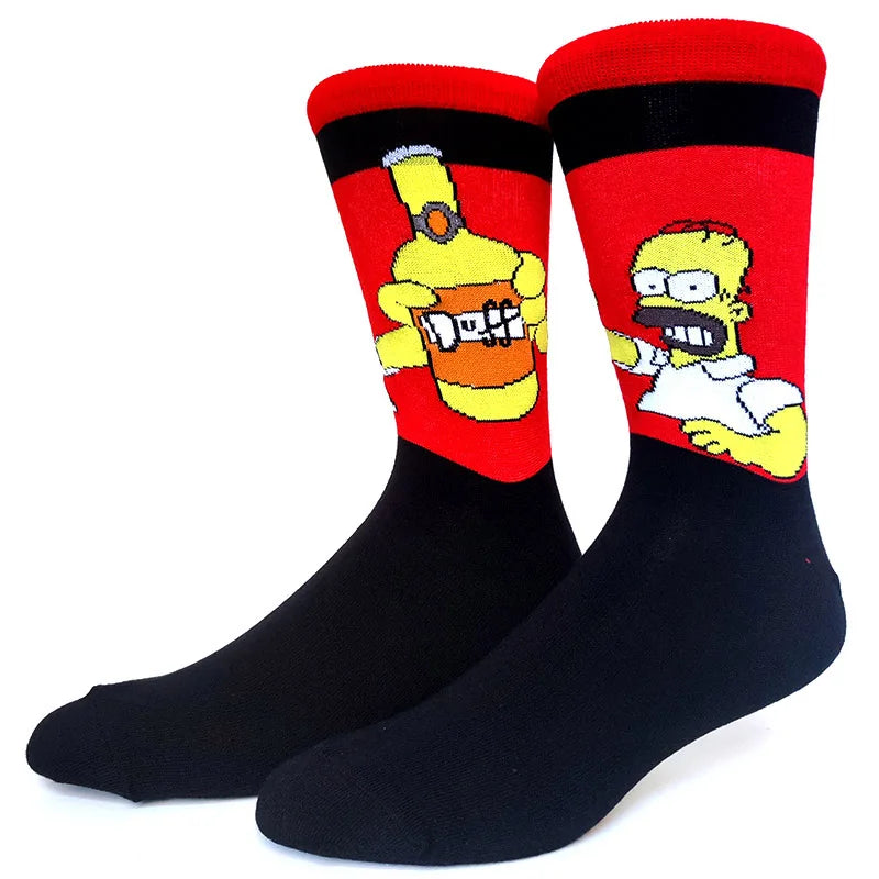 Chaussettes Hommes/Femmes Simpsons