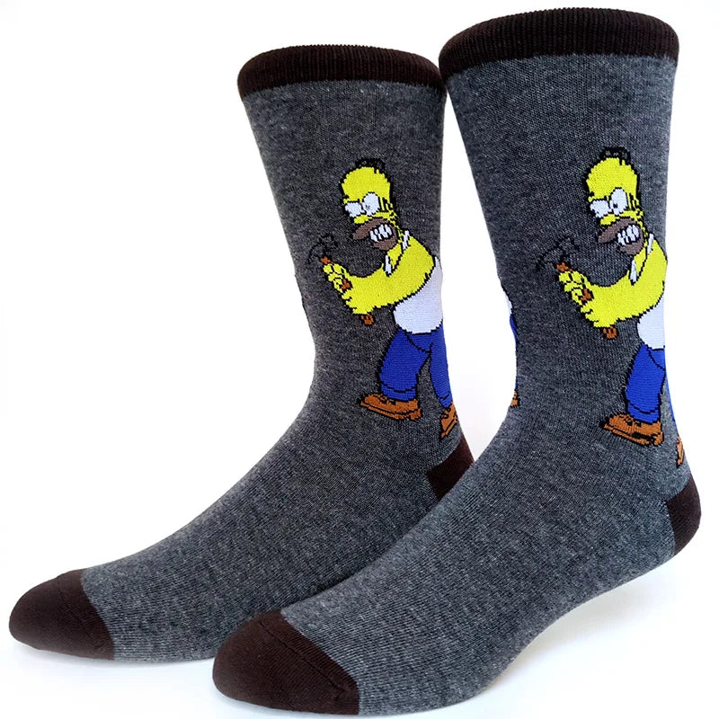 Chaussettes Hommes/Femmes Simpsons