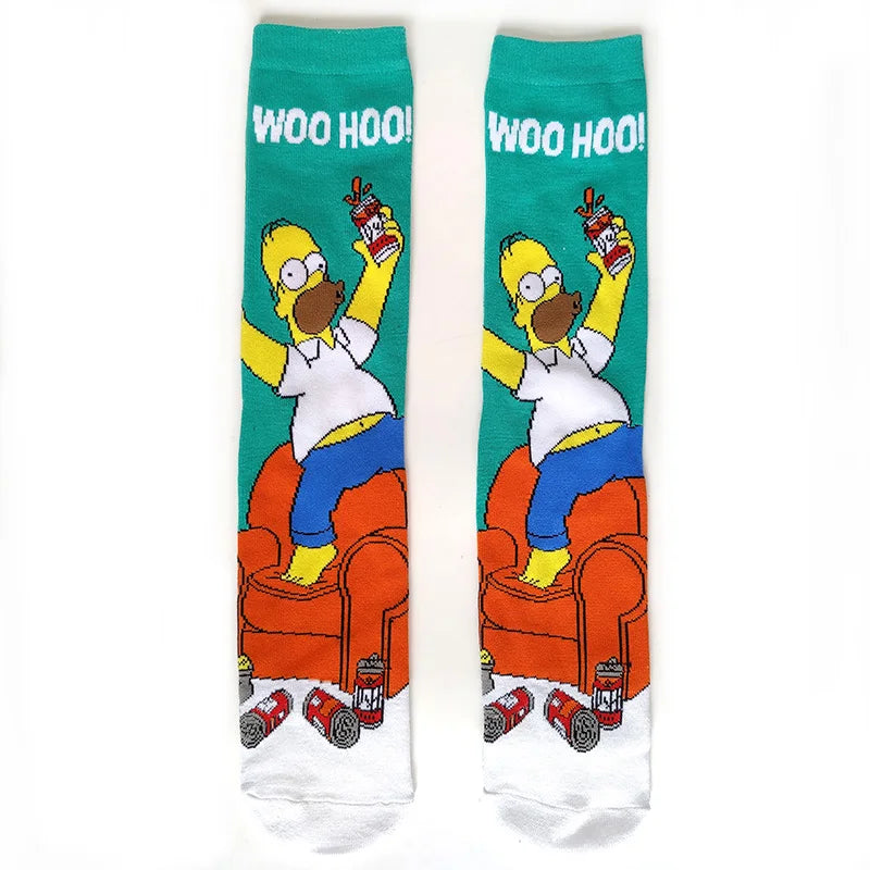 Chaussettes Hommes/Femmes Simpsons