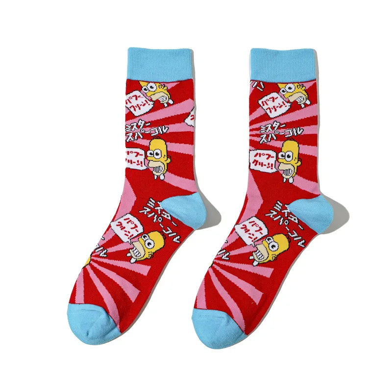 Chaussettes Hommes/Femmes Simpsons