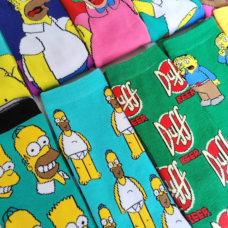 Chaussettes Hommes/Femmes Simpsons