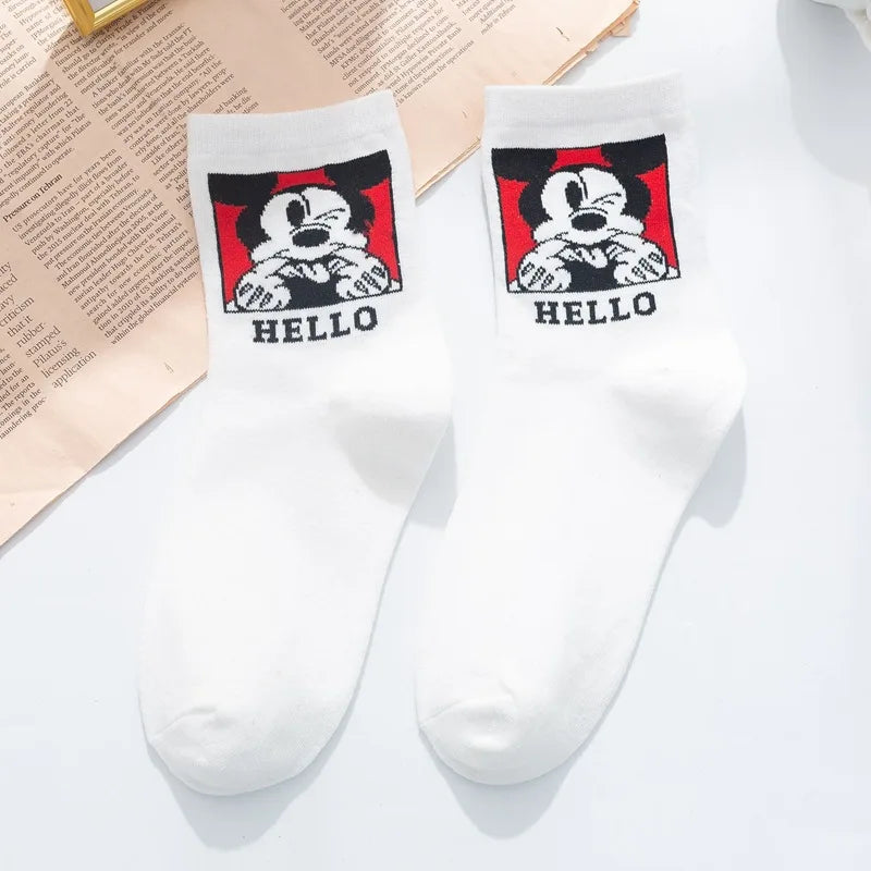 Chaussettes Femmes Disney style Coréen Japonais