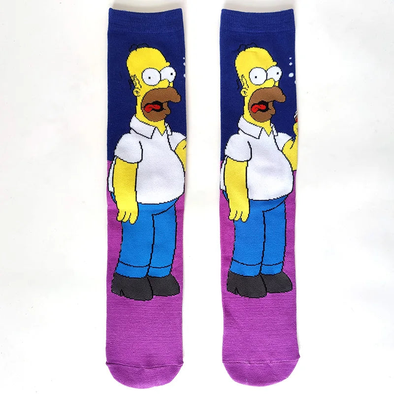 Chaussettes Hommes/Femmes Simpsons